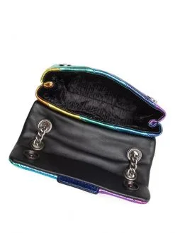 KURT GEIGER ΔΕΡΜΑΤΙΝΗ ΤΣΑΝΤΑ ΩΜΟΥ MINI KENSINGTON Πολύχρωμο -ΓΥΝΑΙΚΕΙΕΣ ΤΣΑΝΤΕΣ Κατάστημα πωλήσεων 04 94