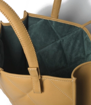 CALLISTA CRAFTS ΔΕΡΜΑΤΙΝΗ ΤΣΑΝΤΑ ΩΜΟΥ MEDIUM CROSS TOTE Κίτρινο 10 CALLISTA CRAFTS ΔΕΡΜΑΤΙΝΗ ΤΣΑΝΤΑ ΩΜΟΥ MEDIUM CROSS TOTE Κίτρινο - Image 10