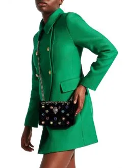 KURT GEIGER ΒΕΛΟΥΔΙΝΗ ΤΣΑΝΤΑ ΧΕΙΡΟΣ MINI KENSINGTON Μαύρο -ΓΥΝΑΙΚΕΙΕΣ ΤΣΑΝΤΕΣ Κατάστημα πωλήσεων 05