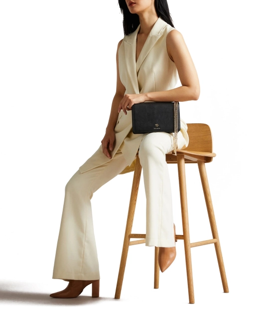 TED BAKER ΣΤΑΥΡΩΤΗ ΤΣΑΝΤΑ JORJEY Μαύρο 5 TED BAKER ΣΤΑΥΡΩΤΗ ΤΣΑΝΤΑ JORJEY Μαύρο - Image 5