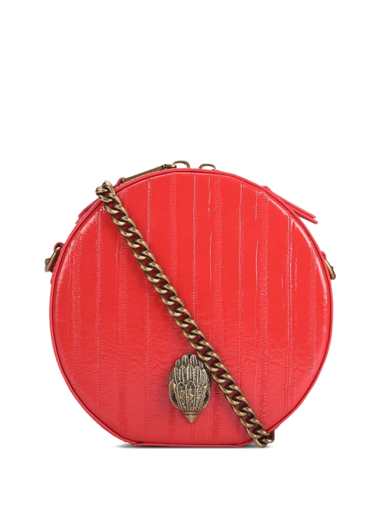 KURT GEIGER ΣΤΑΥΡΩΤΗ ΤΣΑΝΤΑ ΜΕ ΑΛΥΣΙΔΑ SHOREDITCH ROUND Κόκκινο 1 KURT GEIGER ΣΤΑΥΡΩΤΗ ΤΣΑΝΤΑ ΜΕ ΑΛΥΣΙΔΑ SHOREDITCH ROUND Κόκκινο