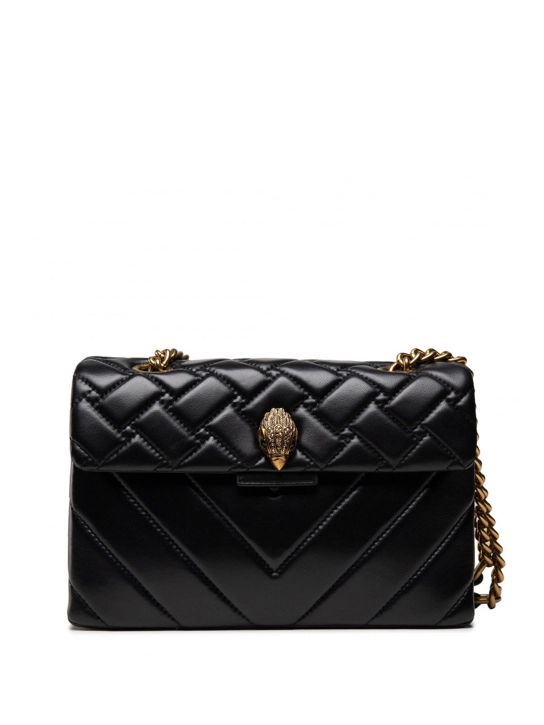 KURT GEIGER ΚΑΠΙΤΟΝΕ ΣΤΑΥΡΩΤΗ ΤΣΑΝΤΑ KENSINGTON Μαύρο 1 KURT GEIGER ΚΑΠΙΤΟΝΕ ΣΤΑΥΡΩΤΗ ΤΣΑΝΤΑ KENSINGTON Μαύρο