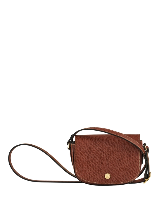 LONGCHAMP ΔΕΡΜΑΤΙΝΗ ΣΤΑΥΡΩΤΗ ΤΣΑΝΤΑ EPURE Καφέ 1 LONGCHAMP ΔΕΡΜΑΤΙΝΗ ΣΤΑΥΡΩΤΗ ΤΣΑΝΤΑ EPURE Καφέ