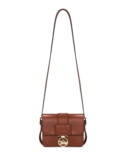 LONGCHAMP ΔΕΡΜΑΤΙΝΗ ΣΤΑΥΡΩΤΗ ΤΣΑΝΤΑ BOX-TROT S Καφέ 5 LONGCHAMP ΔΕΡΜΑΤΙΝΗ ΣΤΑΥΡΩΤΗ ΤΣΑΝΤΑ BOX-TROT S Καφέ - Image 5