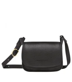 LONGCHAMP ΣΤΑΥΡΩΤΗ ΤΣΑΝΤΑ LE FOULONNÉ Μαύρο