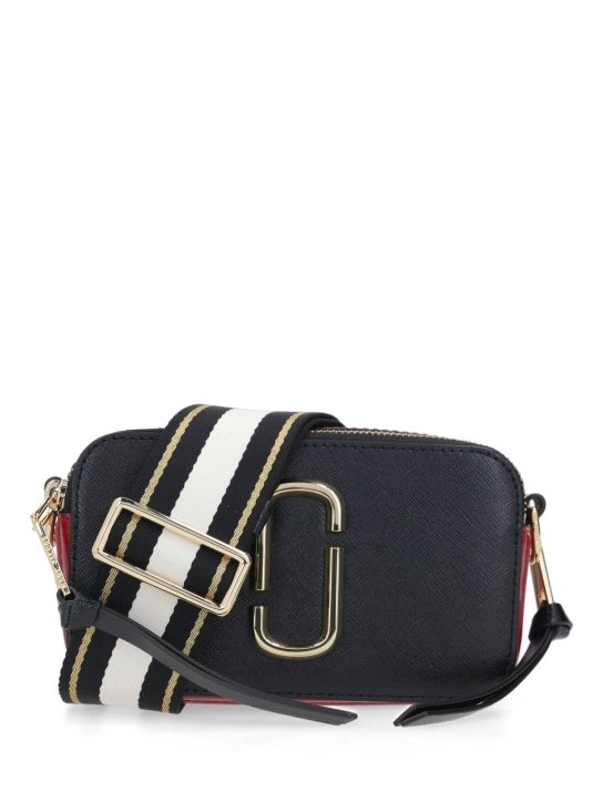 MARC JACOBS ΔΕΡΜΑΤΙΝΗ ΣΤΑΥΡΩΤΗ ΤΣΑΝΤΑ SNAPSHOT Μαύρο 1 MARC JACOBS ΔΕΡΜΑΤΙΝΗ ΣΤΑΥΡΩΤΗ ΤΣΑΝΤΑ SNAPSHOT Μαύρο