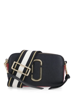 MARC JACOBS ΔΕΡΜΑΤΙΝΗ ΣΤΑΥΡΩΤΗ ΤΣΑΝΤΑ SNAPSHOT Μαύρο 3 MARC JACOBS ΔΕΡΜΑΤΙΝΗ ΣΤΑΥΡΩΤΗ ΤΣΑΝΤΑ SNAPSHOT Μαύρο - Image 3