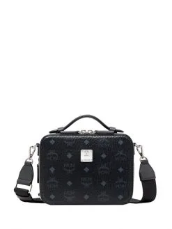 MCM ΣΤΑΥΡΩΤΗ ΤΣΑΝΤΑ ΜΕ ΛΟΓΟΤΥΠΟ Μαύρο