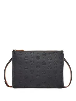 MCM ΔΕΡΜΑΤΙΝΗ ΣΤΑΥΡΩΤΗ ΤΣΑΝΤΑ Μαύρο