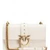 PINKO ΔΕΡΜΑΤΙΝΗ ΣΤΑΥΡΩΤΗ ΤΣΑΝΤΑ CLASSIC LOVE Λευκό -ΓΥΝΑΙΚΕΙΕΣ ΤΣΑΝΤΕΣ Κατάστημα πωλήσεων 10 1092