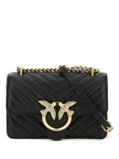 PINKO ΚΑΠΙΤΟΝΕ ΣΤΑΥΡΩΤΗ ΤΣΑΝΤΑ MINI LOVE Μαύρο -ΓΥΝΑΙΚΕΙΕΣ ΤΣΑΝΤΕΣ Κατάστημα πωλήσεων 10 1111