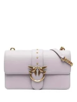 PINKO ΔΕΡΜΑΤΙΝΗ ΣΤΑΥΡΩΤΗ ΤΣΑΝΤΑ CLASSIC LOVE Μωβ -ΓΥΝΑΙΚΕΙΕΣ ΤΣΑΝΤΕΣ Κατάστημα πωλήσεων 10 1123