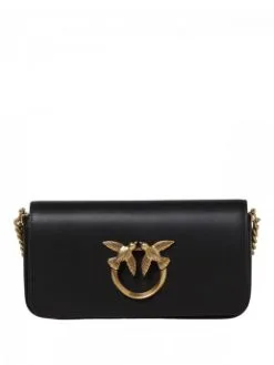 PINKO ΔΕΡΜΑΤΙΝΗ ΣΤΑΥΡΩΤΗ ΤΣΑΝΤΑ MINI LOVE Μαύρο 6 PINKO ΔΕΡΜΑΤΙΝΗ ΣΤΑΥΡΩΤΗ ΤΣΑΝΤΑ MINI LOVE Μαύρο -ΓΥΝΑΙΚΕΙΕΣ ΤΣΑΝΤΕΣ Κατάστημα πωλήσεων 10 1129