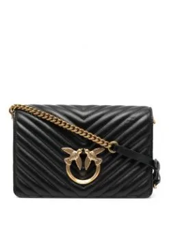 PINKO ΚΑΠΙΤΟΝΕ ΣΤΑΥΡΩΤΗ ΤΣΑΝΤΑ CLASSIC LOVE Μαύρο -ΓΥΝΑΙΚΕΙΕΣ ΤΣΑΝΤΕΣ Κατάστημα πωλήσεων 10 1135