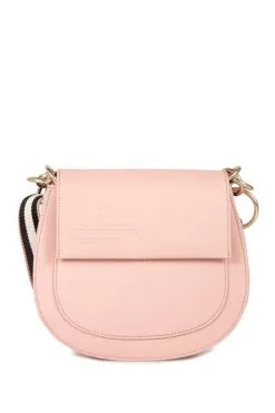 TED BAKER ΔΕΡΜΑΤΙΝΗ ΣΤΑΥΡΩΤΗ ΤΣΑΝΤΑ DARCELL Ροζ