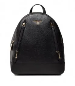 MICHAEL MICHAEL KORS ΔΕΡΜΑΤΙΝΟ ΣΑΚΙΔΙΟ ΠΛΑΤΗΣ BROOKLYN Μαύρο -ΓΥΝΑΙΚΕΙΕΣ ΤΣΑΝΤΕΣ Κατάστημα πωλήσεων 10 1177