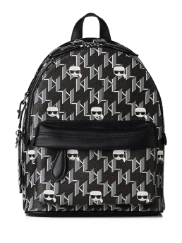 KARL LAGERFELD ΣΑΚΙΔΙΟ ΠΛΑΤΗΣ ΜΕ ΣΧΕΔΙΟ Μαύρο 5 KARL LAGERFELD ΣΑΚΙΔΙΟ ΠΛΑΤΗΣ ΜΕ ΣΧΕΔΙΟ Μαύρο - Image 5