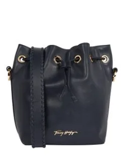 TOMMY HILFIGER ΓΥΝΑΙΚΕΙΟ ΔΕΡΜΑΤΙΚΟ ΠΟΥΓΚΙ Μπλε Σκούρο -ΓΥΝΑΙΚΕΙΕΣ ΤΣΑΝΤΕΣ Κατάστημα πωλήσεων 10 120