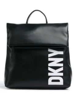 DKNY ΣΑΚΙΔΙΟ ΠΛΑΤΗΣ ΜΕ ΛΟΓΟΤΥΠΟ TILLY Μαύρο -ΓΥΝΑΙΚΕΙΕΣ ΤΣΑΝΤΕΣ Κατάστημα πωλήσεων 10 1235