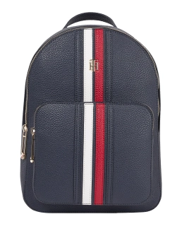 TOMMY HILFIGER ΓΥΝΑΙΚΕΙΟ ΣΑΚΙΔΙΟ ΠΛΑΤΗΣ ΜΕ SIGNATURE ΡΙΓΑ 5 TOMMY HILFIGER ΓΥΝΑΙΚΕΙΟ ΣΑΚΙΔΙΟ ΠΛΑΤΗΣ ΜΕ SIGNATURE ΡΙΓΑ - Image 5