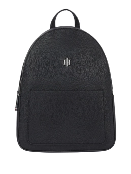 TOMMY HILFIGER ΣΑΚΙΔΙΟ ΠΛΑΤΗΣ ΜΕ ΜΕΤΑΛΛΙΚΟ ΜΟΝΟΓΡΑΜΜΑ Μαύρο 4 TOMMY HILFIGER ΣΑΚΙΔΙΟ ΠΛΑΤΗΣ ΜΕ ΜΕΤΑΛΛΙΚΟ ΜΟΝΟΓΡΑΜΜΑ Μαύρο - Image 4