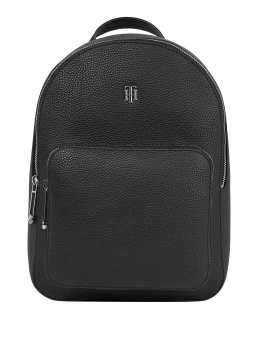 TOMMY HILFIGER ΣΑΚΙΔΙΟ ΠΛΑΤΗΣ ΜΕ ΑΝΑΓΛΥΦΟ ΦΙΝΙΡΙΣΜΑ Μαύρο 4 TOMMY HILFIGER ΣΑΚΙΔΙΟ ΠΛΑΤΗΣ ΜΕ ΑΝΑΓΛΥΦΟ ΦΙΝΙΡΙΣΜΑ Μαύρο - Image 4