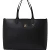 TOMMY HILFIGER ΓΥΝΑΙΚΕΙΑ ΤΣΑΝΤΑ TOTE Μαύρο -ΓΥΝΑΙΚΕΙΕΣ ΤΣΑΝΤΕΣ Κατάστημα πωλήσεων 10 125
