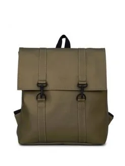 RAINS UNISEX ΣΑΚΙΔΙΟ ΠΛΑΤΗΣ MSN MINI Λαδί