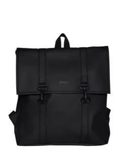 RAINS UNISEX ΣΑΚΙΔΙΟ ΠΛΑΤΗΣ MSN MINI Μαύρο