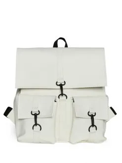 RAINS UNISEX ΣΑΚΙΔΙΟ ΠΛΑΤΗΣ MSN CARGO Λευκό