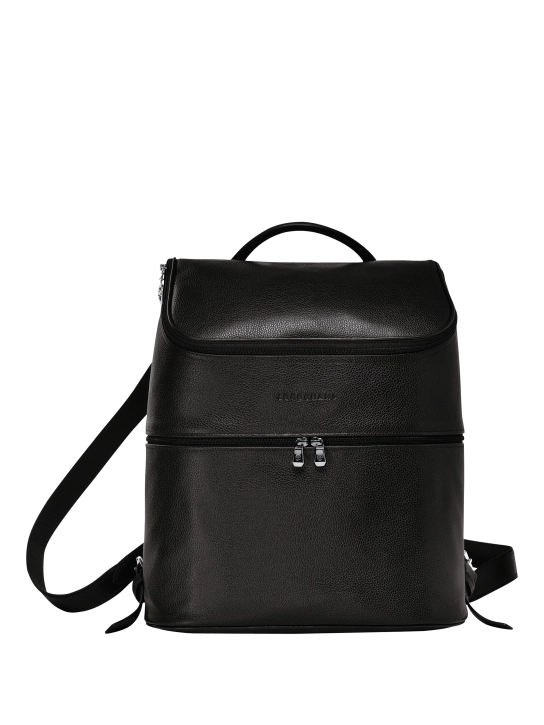 LONGCHAMP ΔΕΡΜΑΤΙΝΟ ΣΑΚΙΔΙΟ ΠΛΑΤΗΣ LE FOULONNÉ Μαύρο 1 LONGCHAMP ΔΕΡΜΑΤΙΝΟ ΣΑΚΙΔΙΟ ΠΛΑΤΗΣ LE FOULONNÉ Μαύρο