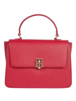 TOMMY HILFIGER ΤΣΑΝΤΑ ΧΕΙΡΟΣ ΜΕ ΛΟΓΟΤΥΠΟ Κόκκινο