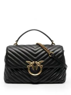 PINKO ΚΑΠΙΤΟΝΕ ΤΣΑΝΤΑ ΧΕΙΡΟΣ LADY LOVE Μαύρο -ΓΥΝΑΙΚΕΙΕΣ ΤΣΑΝΤΕΣ Κατάστημα πωλήσεων 10 146