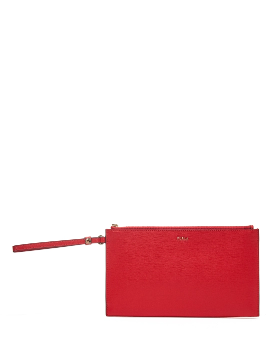 FURLA ΔΕΡΜΑΤΙΝΟΣ ΦΑΚΕΛΟΣ BABYLON S Κόκκινο 1 FURLA ΔΕΡΜΑΤΙΝΟΣ ΦΑΚΕΛΟΣ BABYLON S Κόκκινο