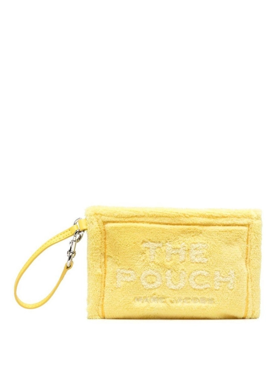 MARC JACOBS CLUTCH THE POUCH Κίτρινο 1 MARC JACOBS CLUTCH THE POUCH Κίτρινο