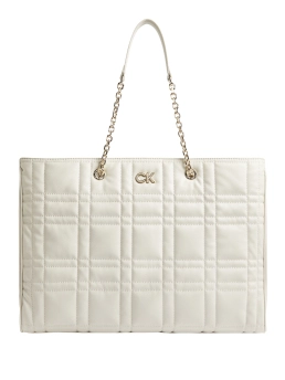 CALVIN KLEIN ΚΑΠΙΤΟΝΕ ΤΣΑΝΤΑ ΧΕΙΡΟΣ Λευκό 4 CALVIN KLEIN ΚΑΠΙΤΟΝΕ ΤΣΑΝΤΑ ΧΕΙΡΟΣ Λευκό - Image 4