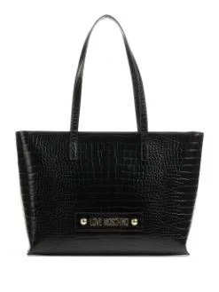 LOVE MOSCHINO ΓΥΝΑΙΚΕΙΑ ΤΣΑΝΤΑ ΜΕ ΚΡΟΚΟ ΣΧΕΔΙΟ Καφέ -ΓΥΝΑΙΚΕΙΕΣ ΤΣΑΝΤΕΣ Κατάστημα πωλήσεων 10 205