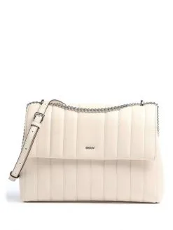 DKNY ΔΕΡΜΑΤΙΝΗ ΣΤΑΥΡΩΤΗ ΤΣΑΝΤΑ SEVA ΖΑΧΑΡΙ