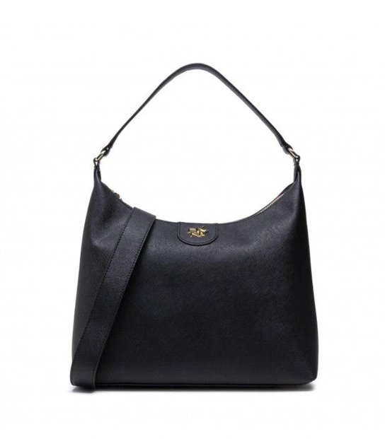 DKNY ΔΕΡΜΑΤΙΝΗ ΤΣΑΝΤΑ ΧΕΙΡΟΣ CAROL Μαύρο 1 DKNY ΔΕΡΜΑΤΙΝΗ ΤΣΑΝΤΑ ΧΕΙΡΟΣ CAROL Μαύρο