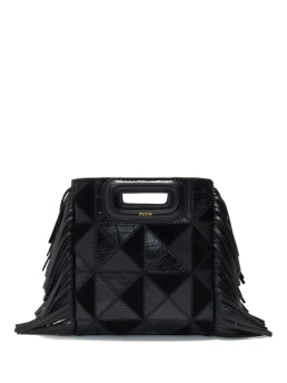 MAJE ΔΕΡΜΑΤΙΝΗ ΤΣΑΝΤΑ ΧΕΙΡΟΣ ΜΕ ΚΡΟΣΣΙΑ Μαύρο 5 MAJE ΔΕΡΜΑΤΙΝΗ ΤΣΑΝΤΑ ΧΕΙΡΟΣ ΜΕ ΚΡΟΣΣΙΑ Μαύρο - Image 5