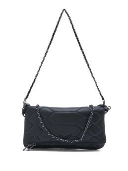 ZADIG & VOLTAIRE ΚΑΠΙΤΟΝΕ ΤΣΑΝΤΑ ΦΑΚΕΛΟΣ ΜΕ ΑΛΥΣΙΔΑ Μαύρο 5 ZADIG & VOLTAIRE ΚΑΠΙΤΟΝΕ ΤΣΑΝΤΑ ΦΑΚΕΛΟΣ ΜΕ ΑΛΥΣΙΔΑ Μαύρο - Image 5