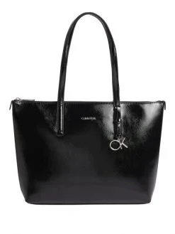 CALVIN KLEIN ΓΥΝΑΙΚΕΙΑ ΤΣΑΝΤΑ ΩΜΟΥ Μαύρο