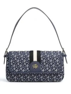 DKNY ΤΣΑΝΤΑ ΩΜΟΥ ΜΕ ΜΟΝΟΓΡΑΜΜΑ CAROL Μπλε -ΓΥΝΑΙΚΕΙΕΣ ΤΣΑΝΤΕΣ Κατάστημα πωλήσεων 10 399