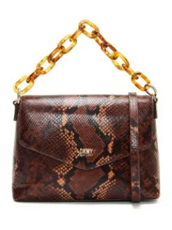 DKNY ΤΣΑΝΤΑ ΩΜΟΥ FRANKIE Καφέ -ΓΥΝΑΙΚΕΙΕΣ ΤΣΑΝΤΕΣ Κατάστημα πωλήσεων 10 403