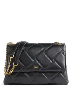 DKNY ΔΕΡΜΑΤΙΝΗ ΚΑΠΙΤΟΝΕ ΤΣΑΝΤΑ ΩΜΟΥ Μαύρο -ΓΥΝΑΙΚΕΙΕΣ ΤΣΑΝΤΕΣ Κατάστημα πωλήσεων 10 423