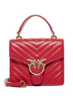 PINKO ΔΕΡΜΑΤΙΝΗ ΤΣΑΝΤΑ ΧΕΙΡΟΣ LOVE MINI Κόκκινο 3 PINKO ΔΕΡΜΑΤΙΝΗ ΤΣΑΝΤΑ ΧΕΙΡΟΣ LOVE MINI Κόκκινο -ΓΥΝΑΙΚΕΙΕΣ ΤΣΑΝΤΕΣ Κατάστημα πωλήσεων 10 43