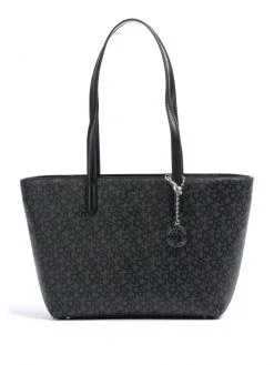 DKNY ΤΣΑΝΤΑ ΩΜΟΥ ΜΕ ΛΟΓΟΤΥΠΟ Μαύρο