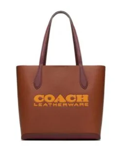 COACH ΔΕΡΜΑΤΙΝΗ ΤΣΑΝΤΑ ΩΜΟΥ ΜΕ ΛΟΓΟΤΥΠΟ Καφέ -ΓΥΝΑΙΚΕΙΕΣ ΤΣΑΝΤΕΣ Κατάστημα πωλήσεων 10 469