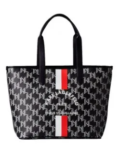 KARL LAGERFELD ΤΣΑΝΤΑ TOTE ΜΕ ΣΧΕΔΙΟ Μαύρο -ΓΥΝΑΙΚΕΙΕΣ ΤΣΑΝΤΕΣ Κατάστημα πωλήσεων 10 513