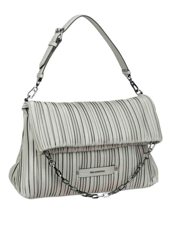 KARL LAGERFELD ΤΣΑΝΤΑ ΩΜΟΥ ΜΕ ΑΛΥΣΙΔΑ Εκρού 1 KARL LAGERFELD ΤΣΑΝΤΑ ΩΜΟΥ ΜΕ ΑΛΥΣΙΔΑ Εκρού